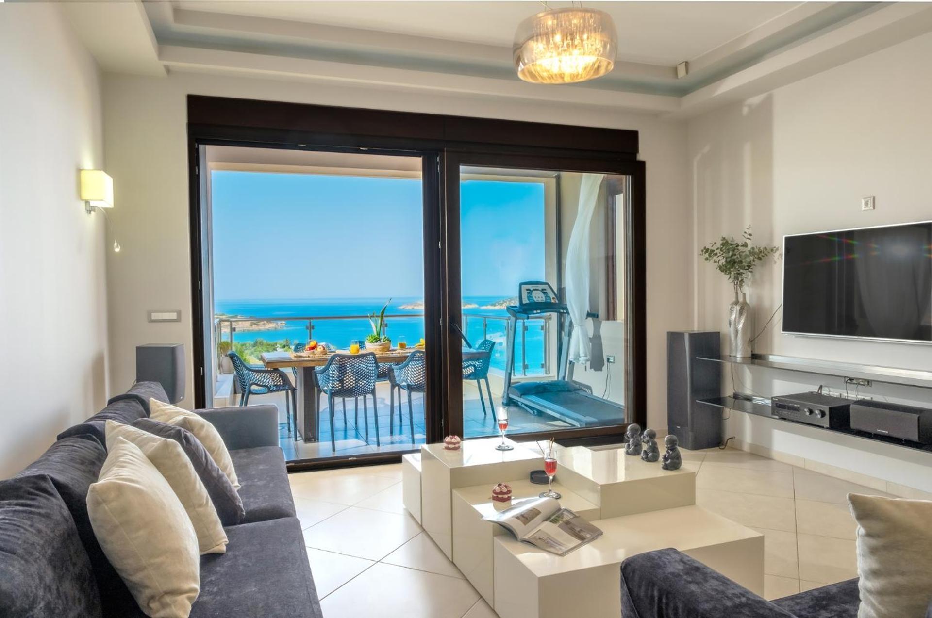 شقة Thea Panoramic Sea View آغيوس نيكولاوس المظهر الخارجي الصورة