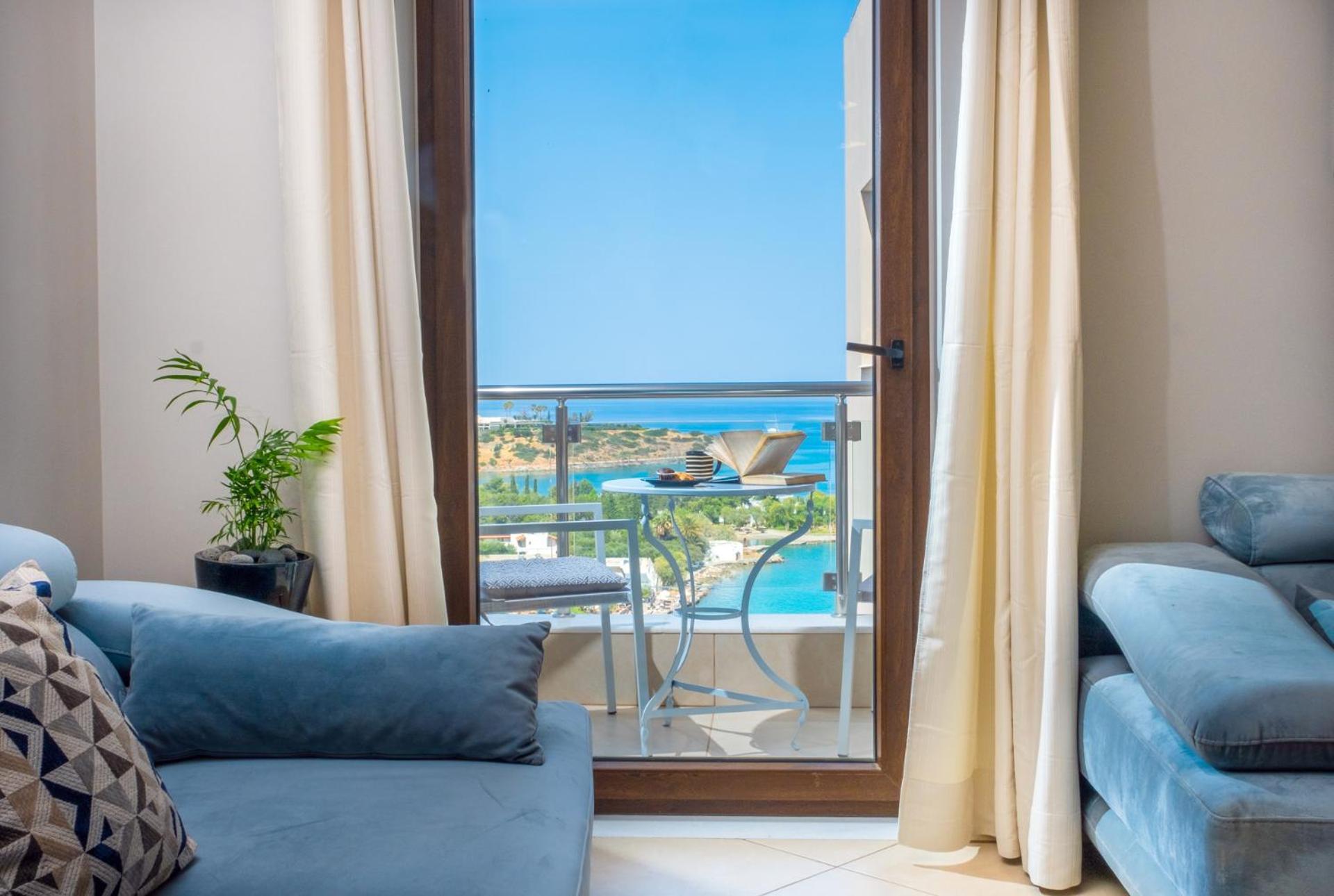 شقة Thea Panoramic Sea View آغيوس نيكولاوس المظهر الخارجي الصورة